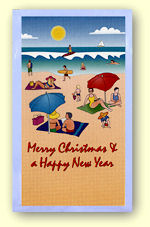 Christmas Greeting Card sachet