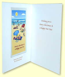 Christmas Greeting Card - inside