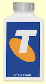 Telstra sunscreen